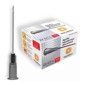 Agulha 30 X 0.70 Esteril Cx C/100