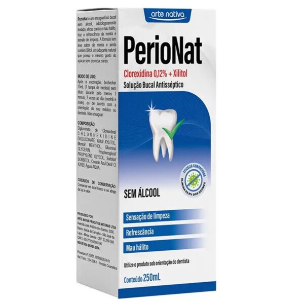Perionat Solucao Buchal S/alcool 250 Ml