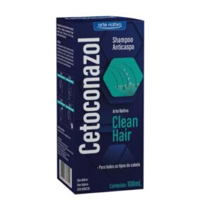Shampoo De Cetoconazol Clean Hair 100ml