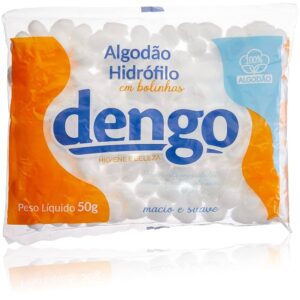 Algodao Hidrofilo Bola 50 Gramas Dengo
