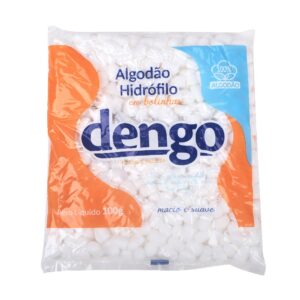 Algodao Hidrofilo Bola 100 Gramas Dengo