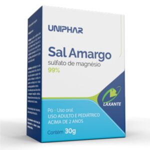 Sal Amargo Caixa 30 G