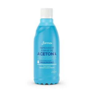 Removedor A Base De Acetona 200 Ml Farmax