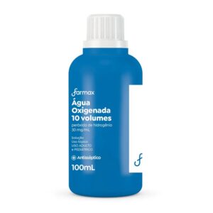 Agua Oxigenada Antisseptica 10 Vol 100 Ml