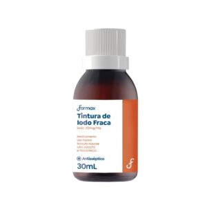 Tintura De Iodo 2% Gotejador 30 Ml