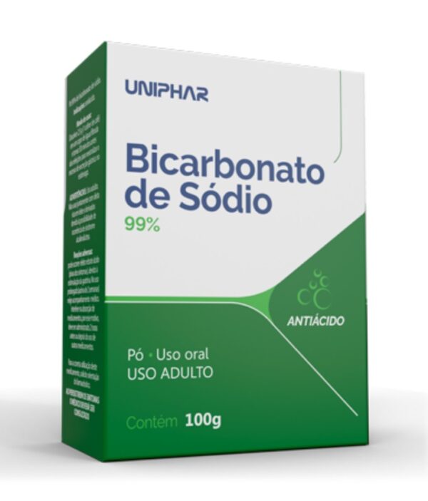 Bicarbonato De Sodio Caixa 100 G