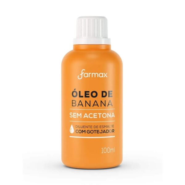 Oleo De Banana Diluente De Esmalte 100 Ml