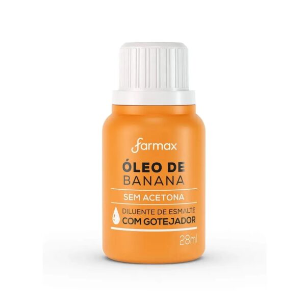 Oleo De Banana Diluente De Esmalte 28 Ml