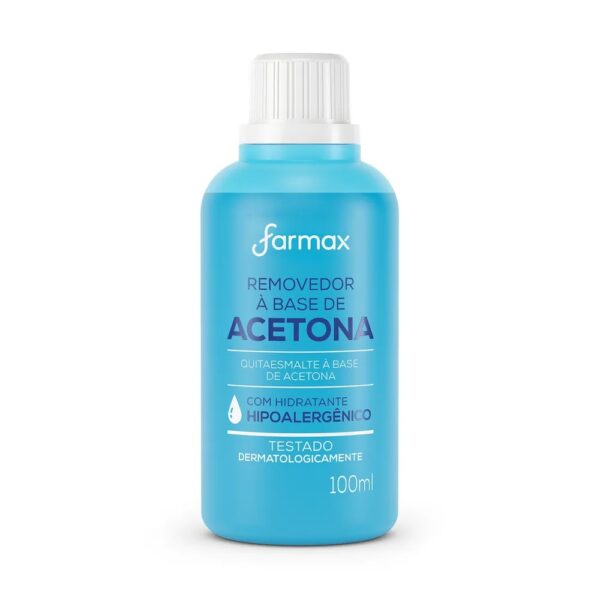 Removedor A Base De Acetona 100 Ml Farmax