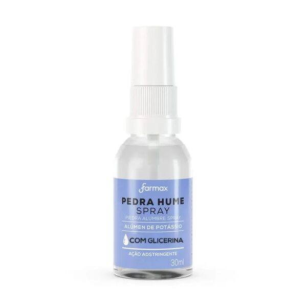 Pedra Hume Spray C/glicerina 30 Ml