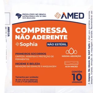 Compressa Sophia 7.5 M X 7.5 Cm N/aderente C/10