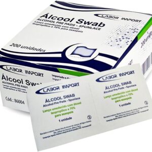 Alcool Swab Sache C/200 Labor Import
