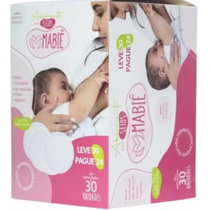 Absorvente Para Seios Mabie C/30 Unid