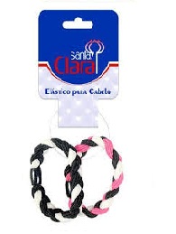 Elastico P/cab 2un Colorido 2884
