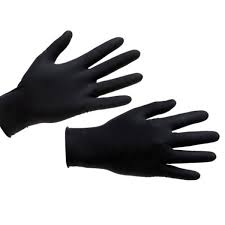 Luva Latex Black Par P Ref 1187