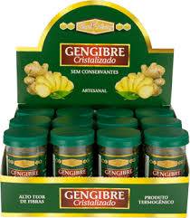 Gengibre Cristalizado Pt 30g