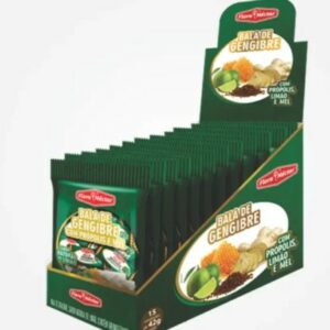 Bala Gengibre Propolis/limao Cx C15