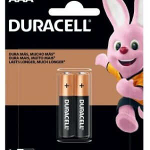 Pilha Duracell Alc Aaa Palito C/2