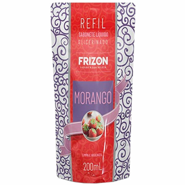 Sab.liq.refil Morango Frizon 200ml 4149