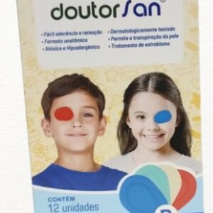 Protetor Ocular Infantil Colorido C/12 D